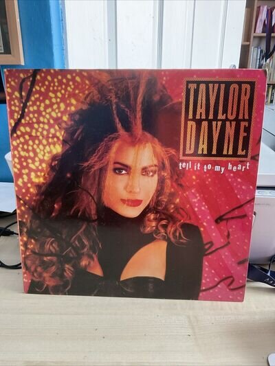 Taylor Dayne - Tell It To My Heart original LP 1987