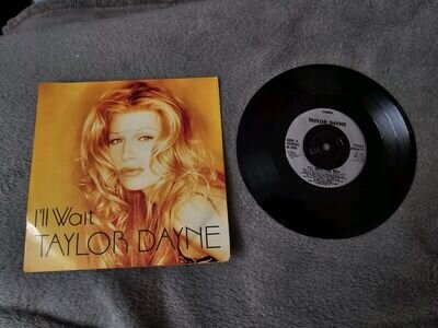 TAYLOR DAYNE - I'll Wait - 1994 UK 2-track 7" Vinyl Single