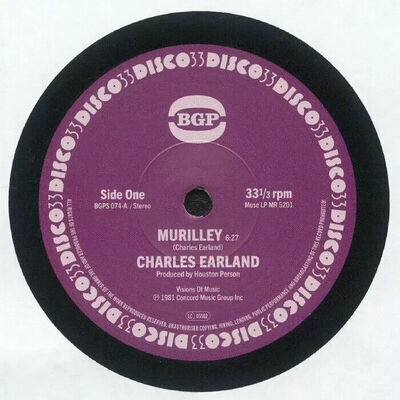 NEW!- CHARLES EARLAND Murilley / Leaving This Planet - BGPS 074