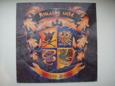 Running Wild ‎– Blazon Stone NOISE N 0171-1 Germany 1991 LP