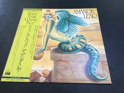 AMANDA LEAR - Never Trust A Pretty Face 1979 Japanese Vinyl