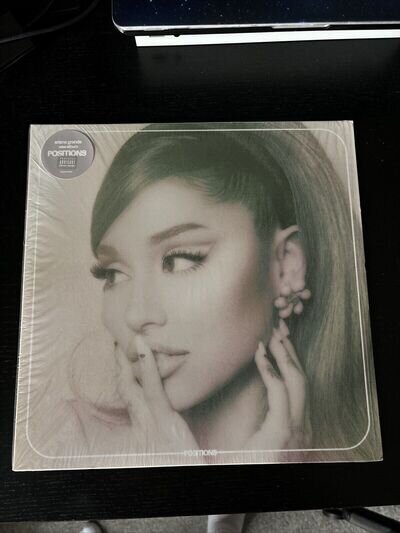 Positions / Ariana Grande Coke Bottle Clear Vinyl NM