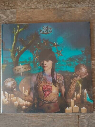 RARE | NEW | SEALED | VINYL LP | Bat for Lashes | Two Suns | 2009 | Parlophone