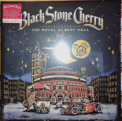 Black Stone Cherry -Live Royal Albert Hall Red 2 LP Vinyl Limited to 1000 Copies