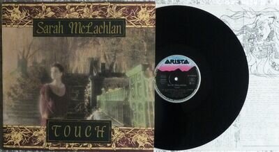 RARE EX+ SARAH McLACHLAN~TOUCH~1989 ARISTA GERMANY STEREO LP~SOFT ROCK~SUPERB!