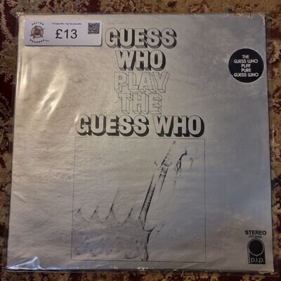 Guess Who Play The Guess Who Vinyl record VG+/VG+