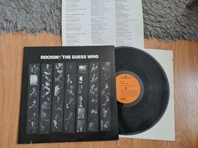 The Guess Who Rockin' LP US Pressing 1972 Excellent