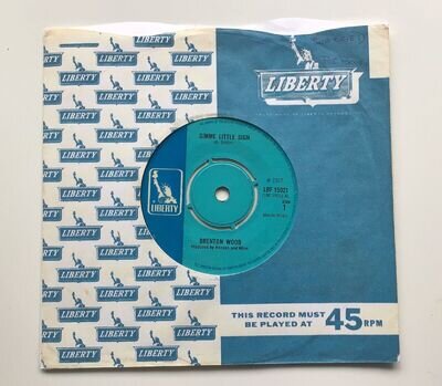 E420 Gimme Little Sign, Brenton Wood, 7"45rpm Single, Excellent Condition