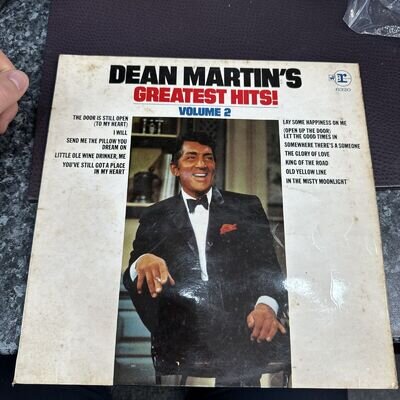 Greatest Hits! Volume 2 Dean Martin - 's 1968 Records Top-quality