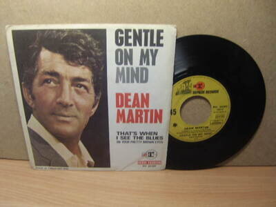 Dean Martin – Gentle On My Mind 1969 France 7” Reprise RV 20201 PS