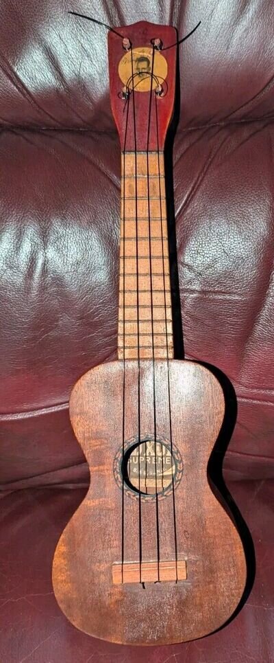 Vintage Wendell Hall Soprano Ukulele