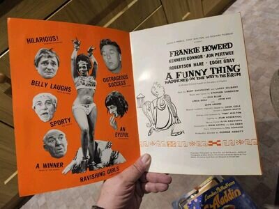 1960s Theatre Programme Frankie Howard - A Funny Thing Happened - London