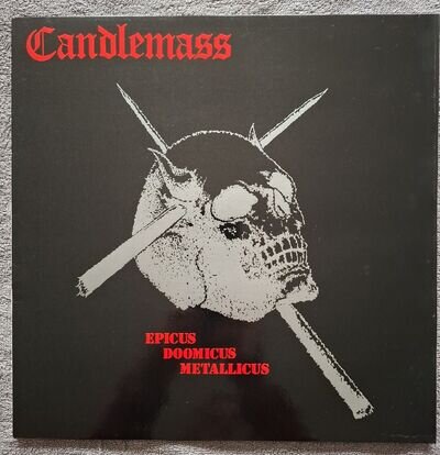 CANDLEMASS Epicus Doomicus Metallicus '86 Vinyl Black Dragon BD013. Rare Ex+