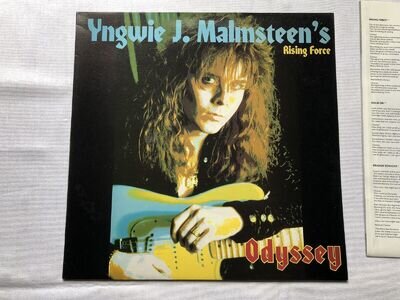 Yngwie J. Malmsteen's Rising Force - Odyssey Vinyl 1988 POLD 5224