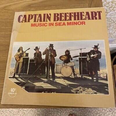 Captain Beefheart - Music In Sea Minor - 10" Vinyl LP Record Album - DOW 15