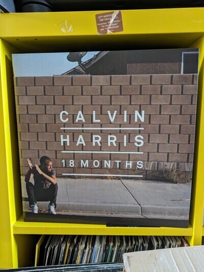 SLEEVE DAMAGE calvin harris 18 months, Electro LP 2012