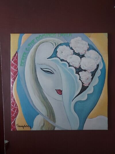 Derek And The Dominos Layla LP UK 1st Issue A1/B2 1970 in superb condition.