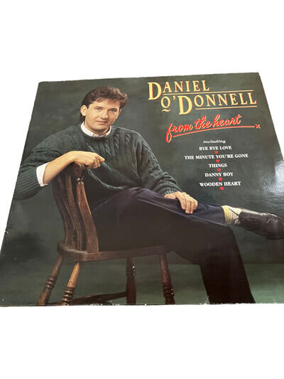 Daniel O'Donnell From The Heart Album Vinyl Record LP