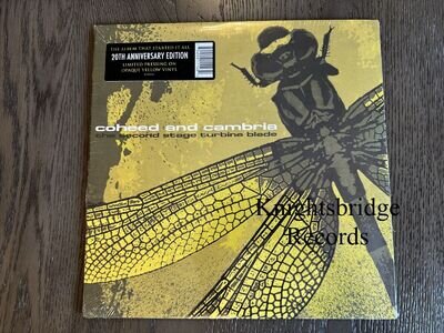 Coheed And Cambria - The Second Stage Turbine Blade Vinyl SEALED YOLK YELLOW 500