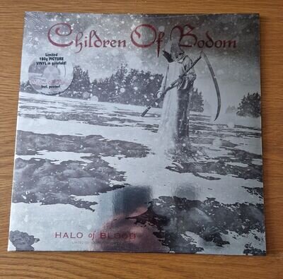 Children Of Bodom Halo Of Blood Ltd Edition Picture Disc Vinyl LP Rare Unopended