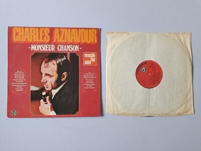 Charles Aznavour - Monsieur Chanson - Vinyl