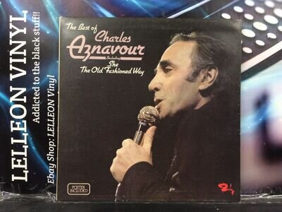 Charles Aznavour The Best Of Gatefold LP Album Vinyl Record 90071 Pop Easy 70’s