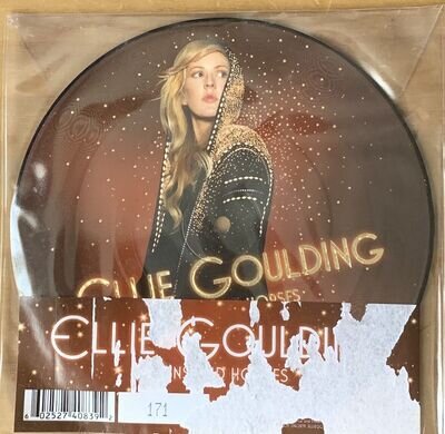 ELLIE GOULDING Guns And Horses. Numbered 171 7” Vinyl Picture Disc Mint/Unplayed