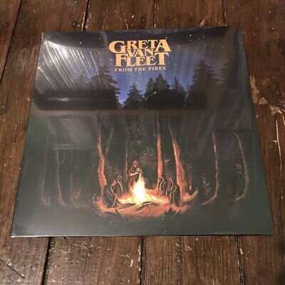 Greta Van Fleet - From The Fires Vinyl Record SEALED Black 2019