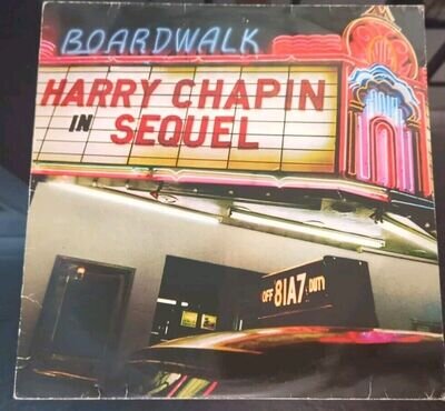 Harry Chapin Sequel Vinyl LP Album Record 1980 Folk Pop Rock Singer Songwriter