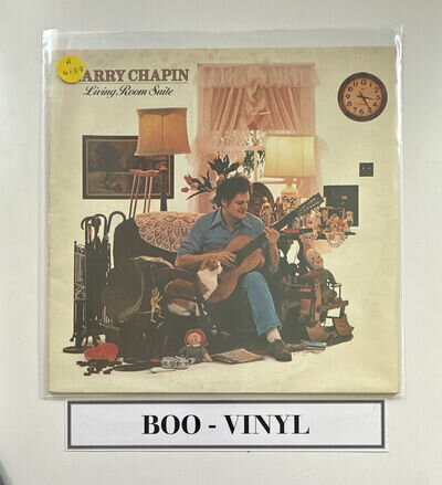 Harry Chapin Living Room Suite 1978 Lp Vinyl Record Acoustic Folk Rock EX / VG+