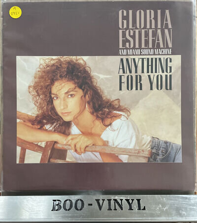 Gloria Estefan Miami Sound Machine Anything For You Vinyl LP Record 463125 EX-EX