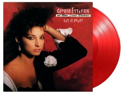 GLORIA ESTEFAN AND MIAMI SOUND MACHINE - LET IT LOOSE 2023 180 GRAM RED VINYL LP