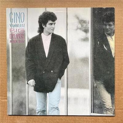 GINO VANNELLI BIG DREAMERS NEVER SLEEP LP 1987 WITH INNER SLEEVE GERMAN