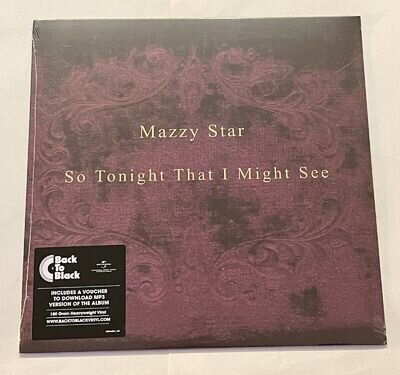 Mazzy Star So Tonight That I Might See Vinyl NEW SEALED Fade Into You