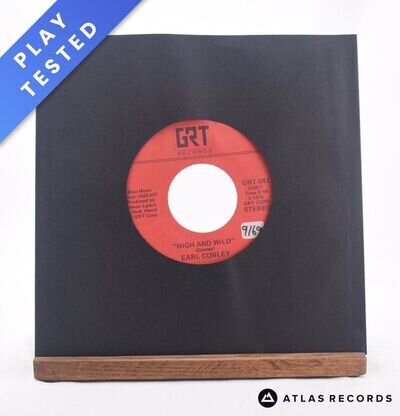 Earl Thomas Conley - High And Wild - 7" Vinyl Record - EX