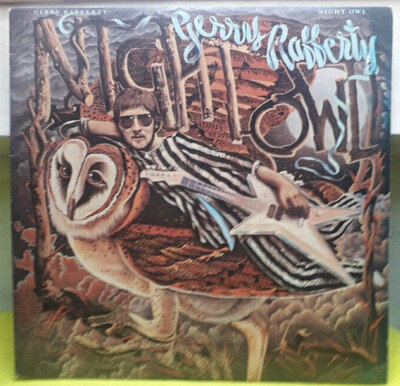 GERRY RAFFERTY NIGHT OWL 10 TRACK 12" 33RPM VINYL ALBUM UNITED ARTISTS UK EX-