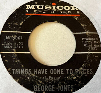 60's / Country - George Jones - Things Have Gone To Pieces - US