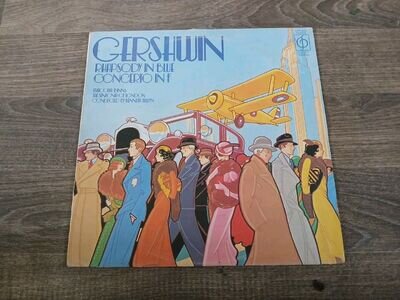 Malcolm Binns - Gershwin Rhapsody In Blue Concerto In F - 12" vinyl LP album