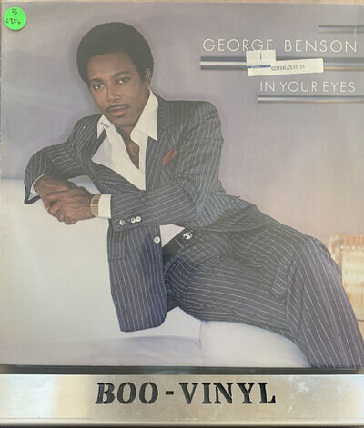 George Benson ‎– In Your Eyes 12” Vinyl LP Jazz Funk Soul 1983 92-3744-1 EX CON