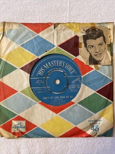 Frankie Avalon /Don’t Let Love Pass Me By - Togetherness.45-pop794 Ex/cond