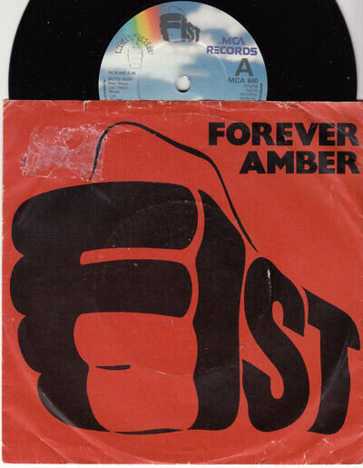 FIST *FOREVER AMBER/ BRAIN DAMAGE* 1980 UK HARD ROCK HEAVY METAL