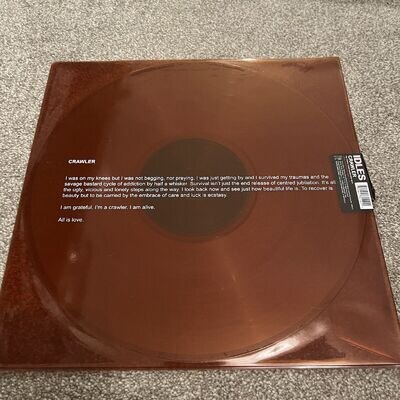 IDLES- Crawler Amber Collecters Edition Amber Vinyl