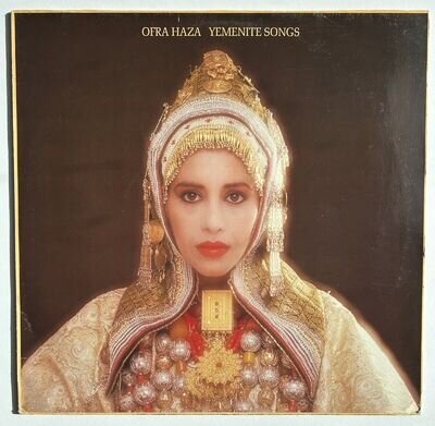 Ofra Haza : Yemenite Songs - 1985 UK A2/B2 black vinyl LP VG+/VG+ Globe Style