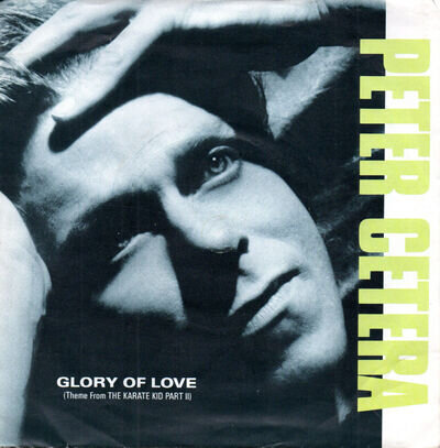 Peter Cetera ~ Glory Of Love (Theme fm Karate Kid Part II) 1986 -7" Vinyl Single