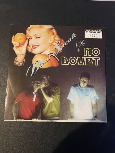 No Doubt - Don’t Speak 7” Vinyl Picture Disc Limited Edition