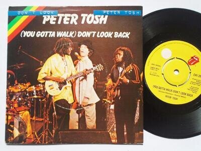 Peter Tosh Don't Look Back 7" Rolling Stones EMI2859 EX/EX 1978 picture sleeve h