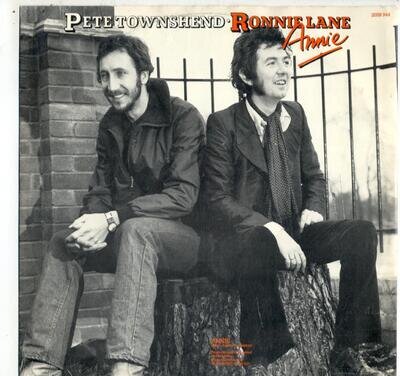 PETE TOWNSHEND AND RONNIE LANE - STREET IN THE CITY / ANNIE - 12" VINYL SINGLE