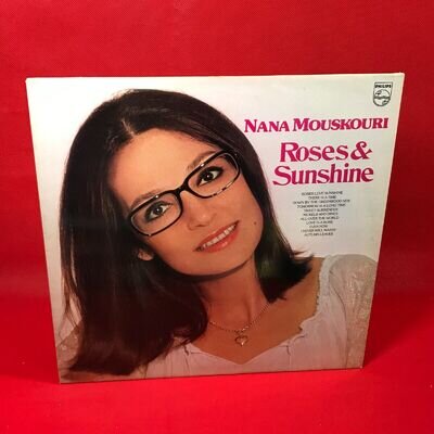 NANA MOUSKOURI Roses & Sunshine 1979 UK vinyl LP I Never Will Marry original