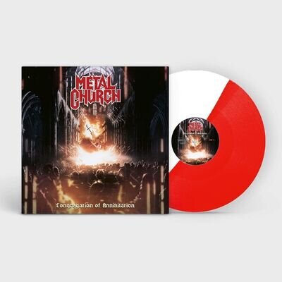 Metal Church Congregation of Annihilation(Red/White (Vinyl)