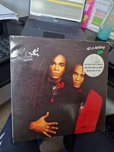 (118) Milli Vanilli - All Or Nothing 12" VGC+